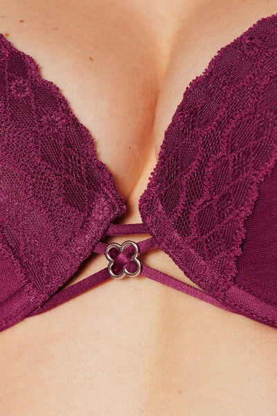 JESS SOUTIEN-GORGE AMPLIFORME PUSH-UP BORDEAUX