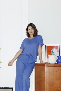 DOUDOUNE Tee-shirt manches courtes BLEU