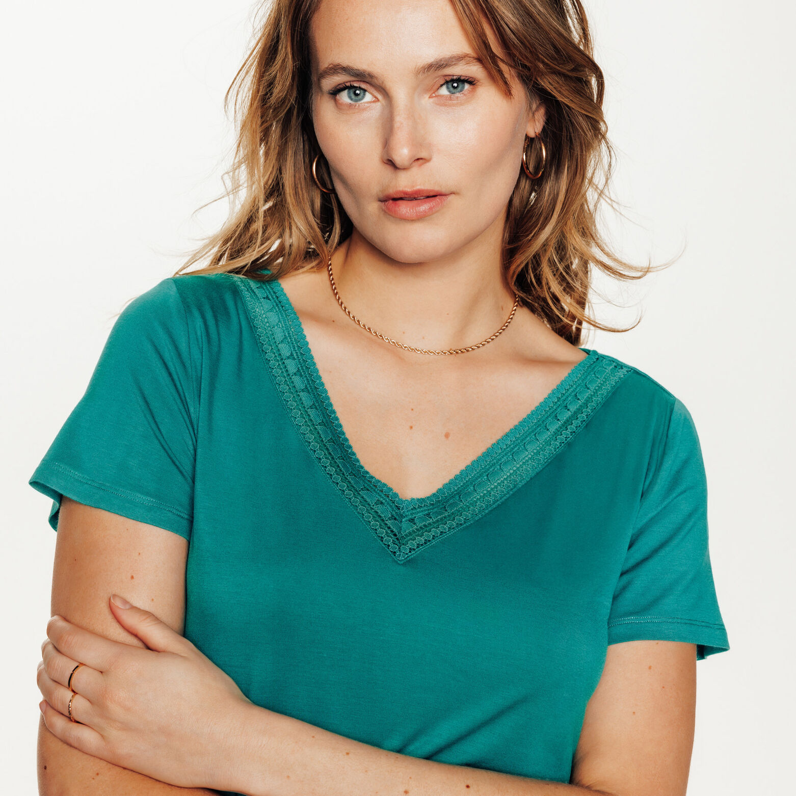 CAMILLE Tee-shirt manches courtes VERT