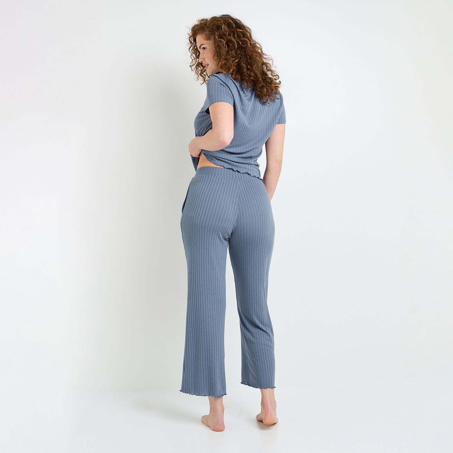 HABY Pantalon de pyjama BLEU