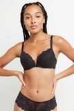 DENTELLE SOUTIEN-GORGE PUSH NOIR