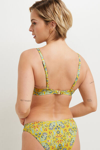 MAILLOT DE BAIN TRIANGLE BRASSIER MULTICO VERT