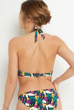 LILOU MAILLOT DE BAIN TRIANGLE ARMATURES MULTICO ROSE