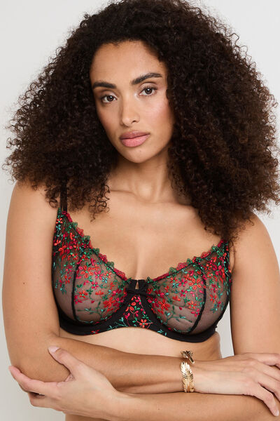 GALA SOUTIEN-GORGE CORBEILLE MULTICO NOIR