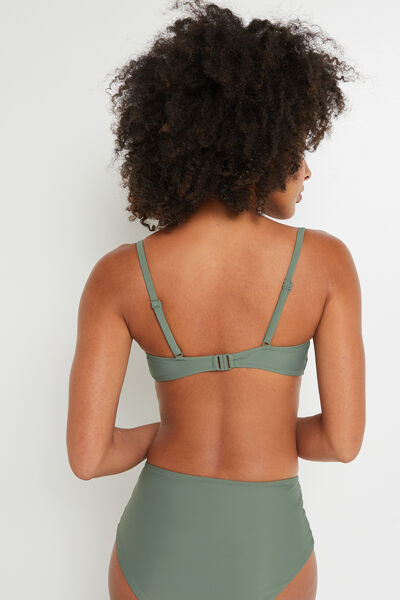 JADE MAILLOT DE BAIN CORBEILLE KAKI