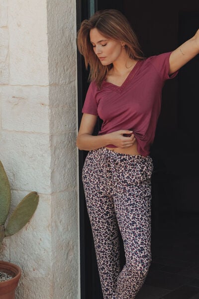 CAMILLE Tee-shirt manches courtes ROSE