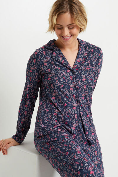 VESTE PYJAMA MULTICO BLEU