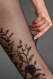 ROSITA COLLANT FANTAISIE 20 DENIERS NOIR