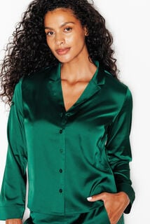 INOUIE CHEMISE DENTELLE DOS VERT