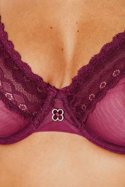 JESS SOUTIEN-GORGE EMBOITANT BORDEAUX