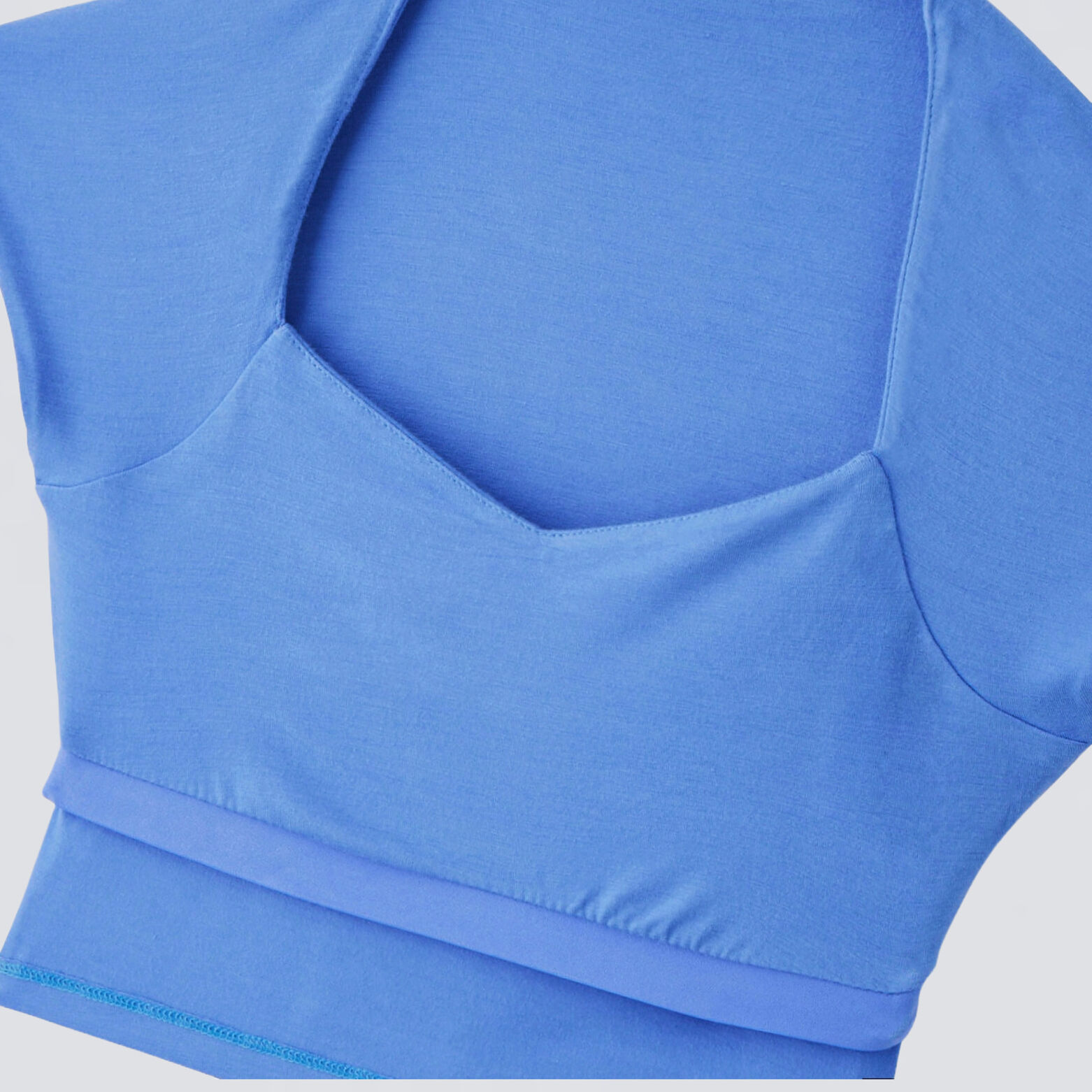 ILANA TEE-SHIRT COURT BLEU