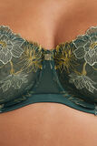 BETSY SOUTIEN-GORGE CORBEILLE TULLE VERT FONCE
