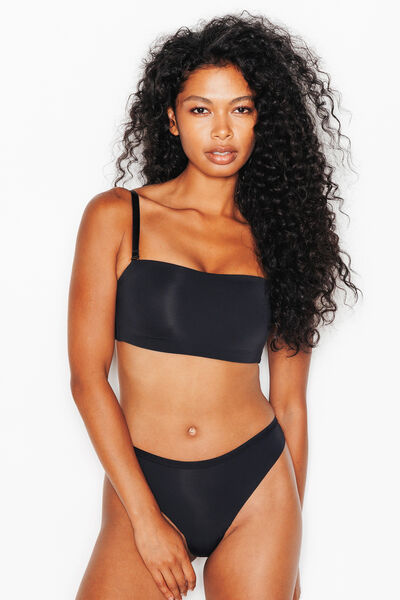 PERFECT SOUTIEN-GORGE BANDEAU MICROFIBRE NOIR