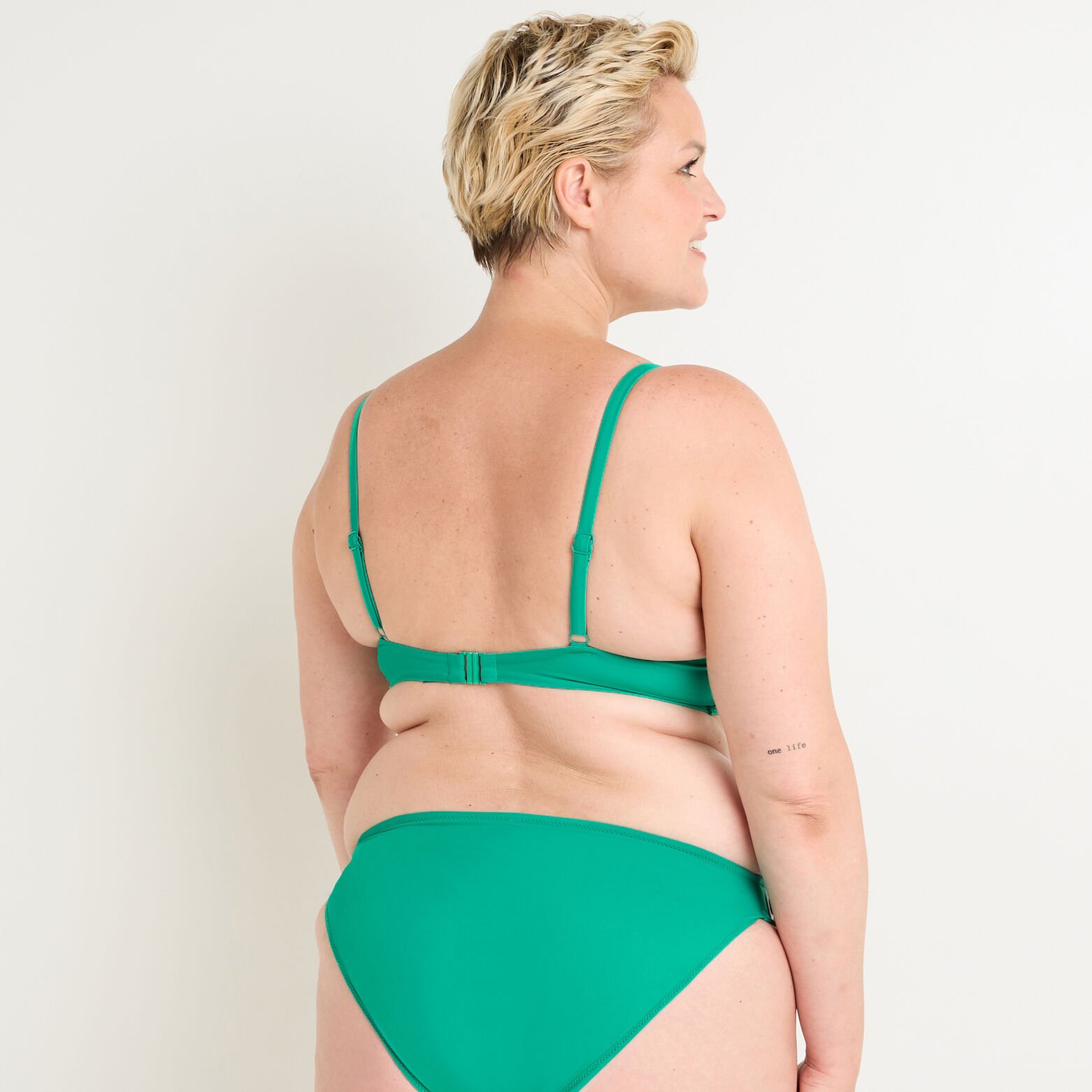 LANA MAILLOT DE BAIN AMPLIFORME POST OP VERT