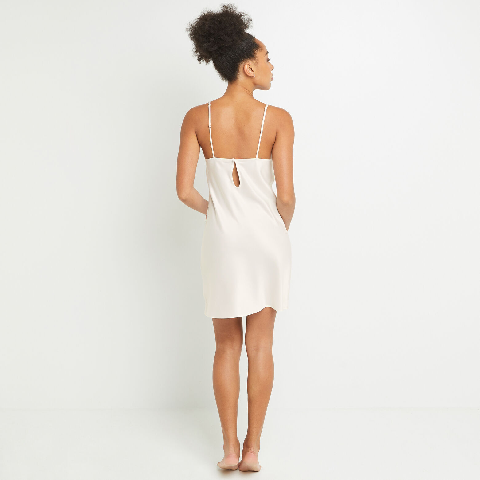 BENNY NUISETTE SATIN ECRU