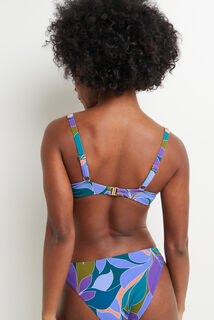 MONICA MAILLOT DE BAIN EMBOIT FOULARD MULTICOLOR