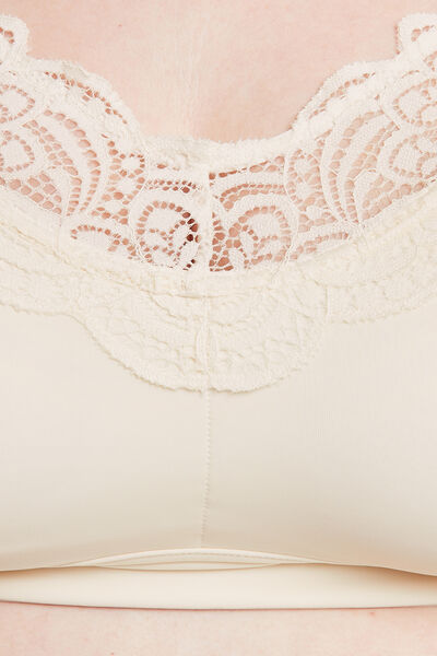 DENTELLE Soutien-gorge Post opératoire Brassière ECRU