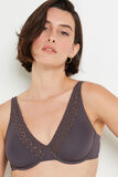 ALBA SOUTIEN-GORGE FOULARD TAUPE