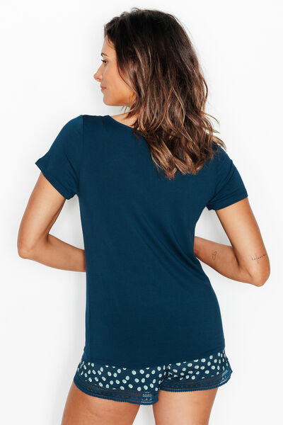 Tee-shirt manches courtes MARINE