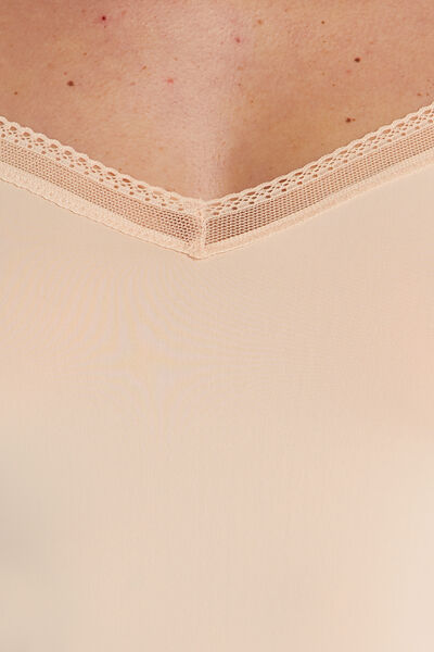 INVISIBLE FOND DE ROBE MICROFIBRE RECYCL NATUREL