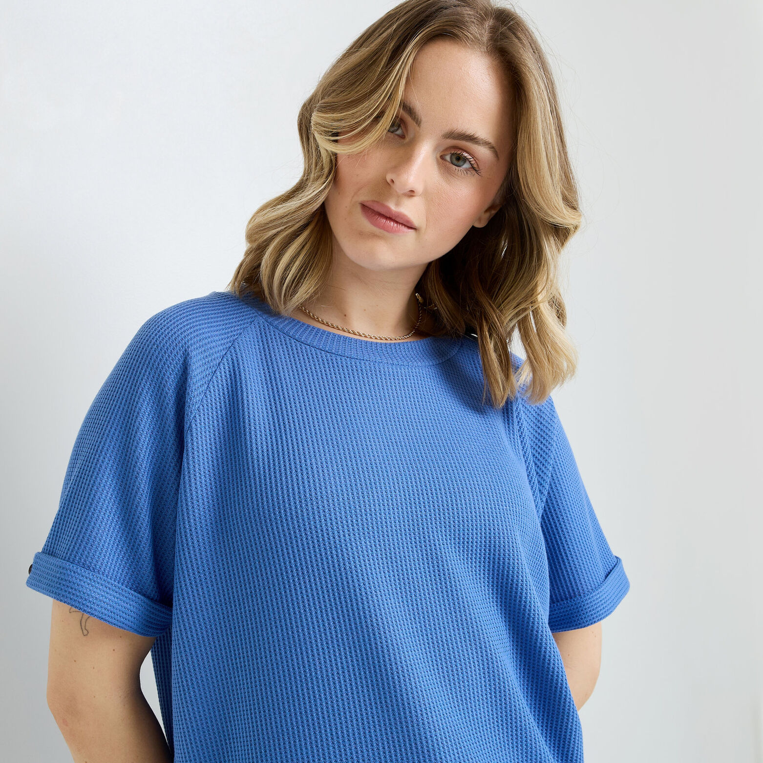 DOUDOU Tee-shirt manches courtes BLEU