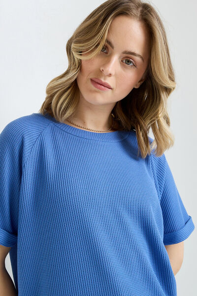 DOUDOU Tee-shirt manches courtes BLEU