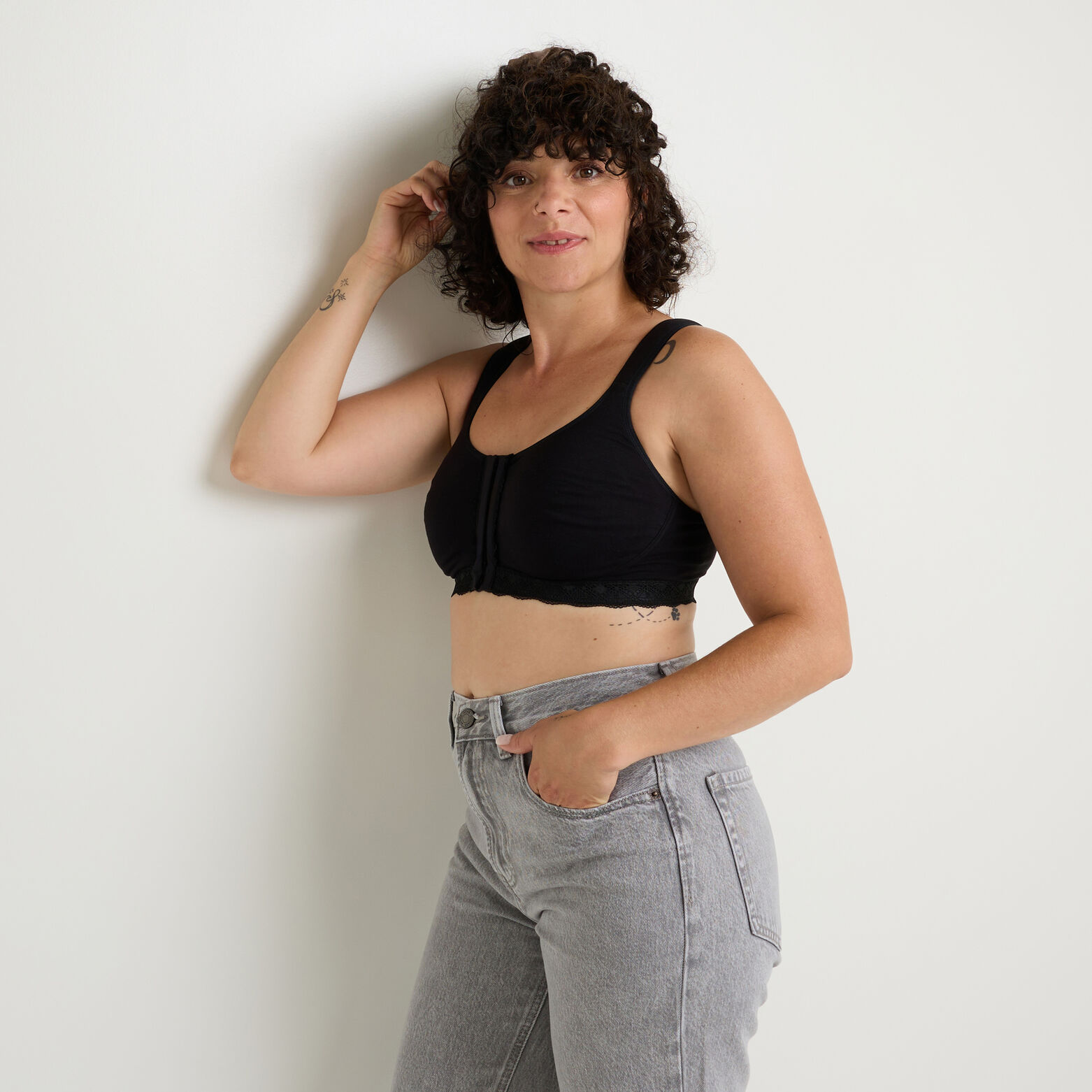 CANDICE SOUTIEN-GORGE BRASSIERE POST-OP NOIR