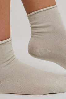 GALAXIE PAIRE DE CHAUSSETTES A PAILLETTES PEAU