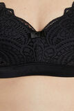 DENTELLE SOUTIEN-GORGE ALLAITEMENT NOIR