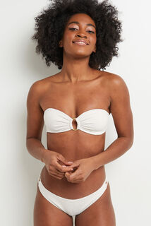 MAUD MAILLOT DE BAIN CULOTTE MIDI BLANC