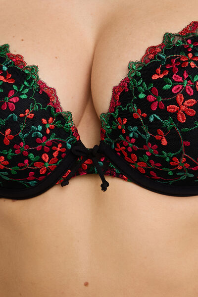 GALA SOUTIEN-GORGE AMPLIFORME PUSH-UP MULTICO NOIR