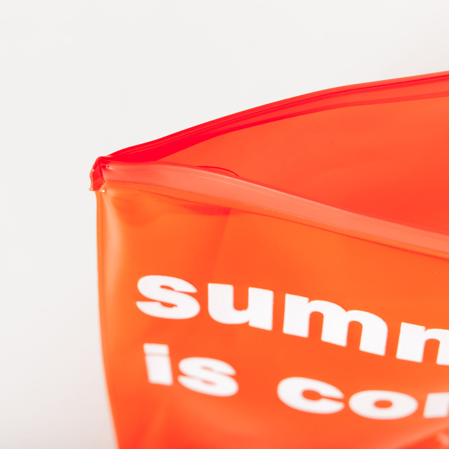 PALMETTE POCHETTE DE BAIN ORANGE