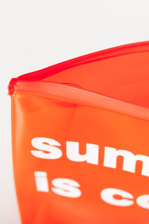 PALMETTE POCHETTE DE BAIN ORANGE