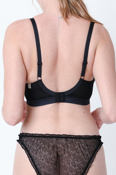 AMELIA SOUTIEN-GORGE SANS ARMATURES NOIR