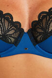 SYARA SOUTIEN-GORGE EMBOITANT BLEU