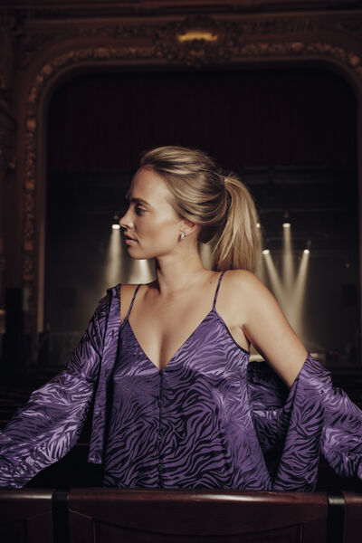 CHEMISE MANCHES LONGUES VIOLET