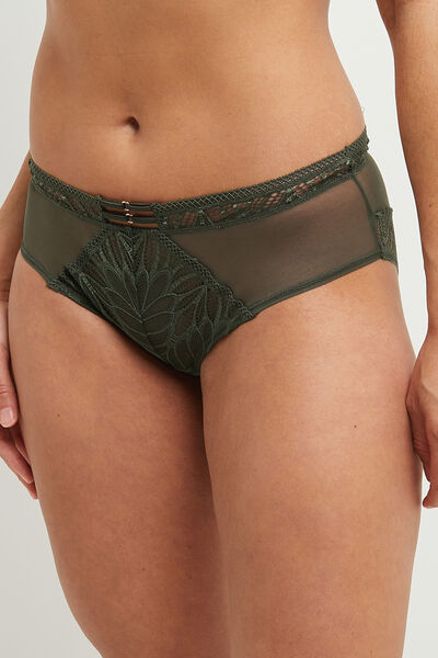 CELINE SHORTY DENTELLE KAKI