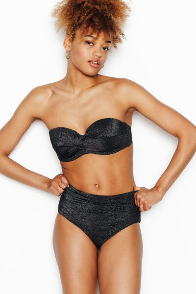 Maillot de bain culotte haute NOIR