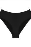 BECKY MAILLOT DE BAIN CULOTTE HAUTE  NOIR