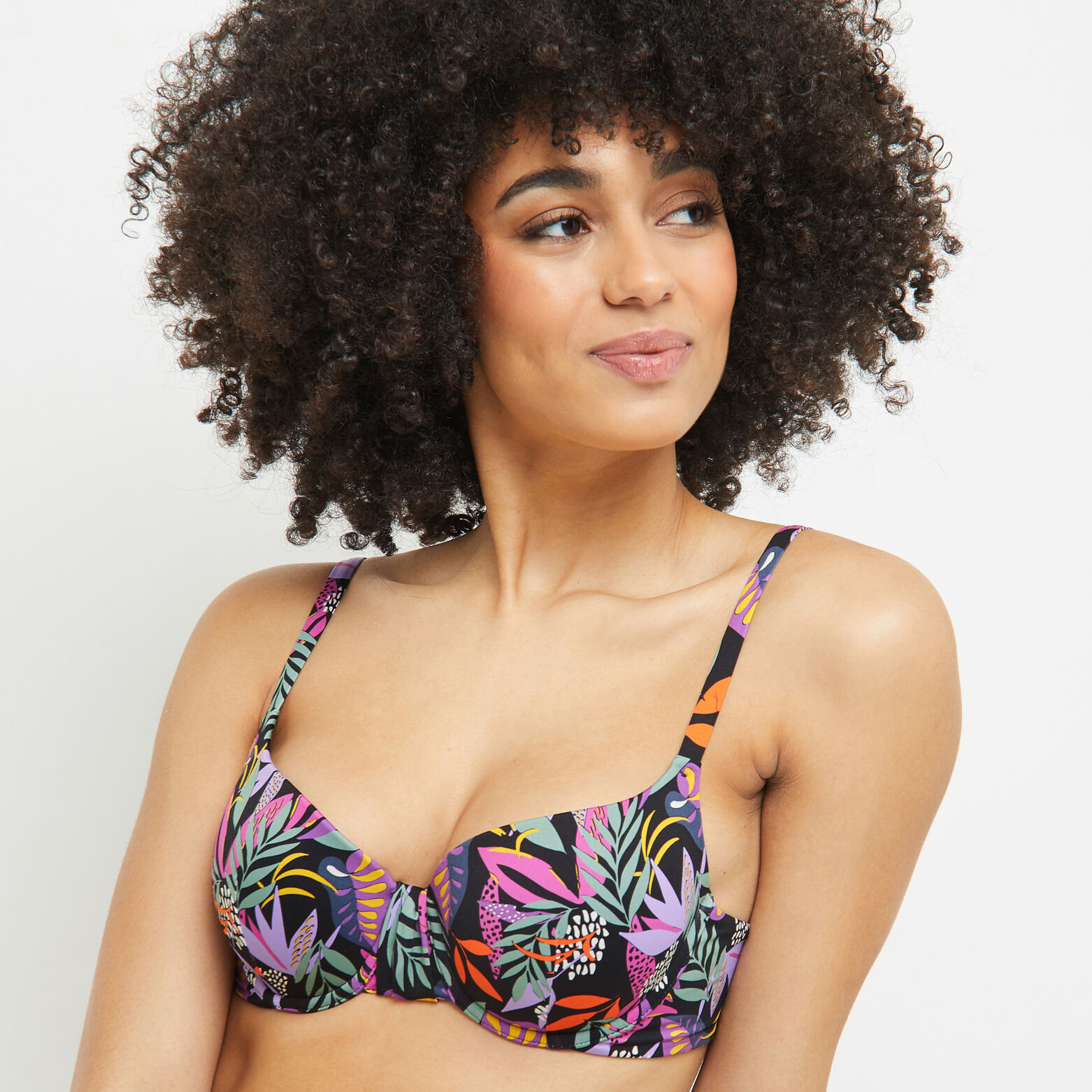 LAVANDE MAILLOT DE BAIN AMPLI EMBOITANT NOIR