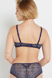 ANDREA SOUTIEN-GORGE AMPLI FOULARD MARINE