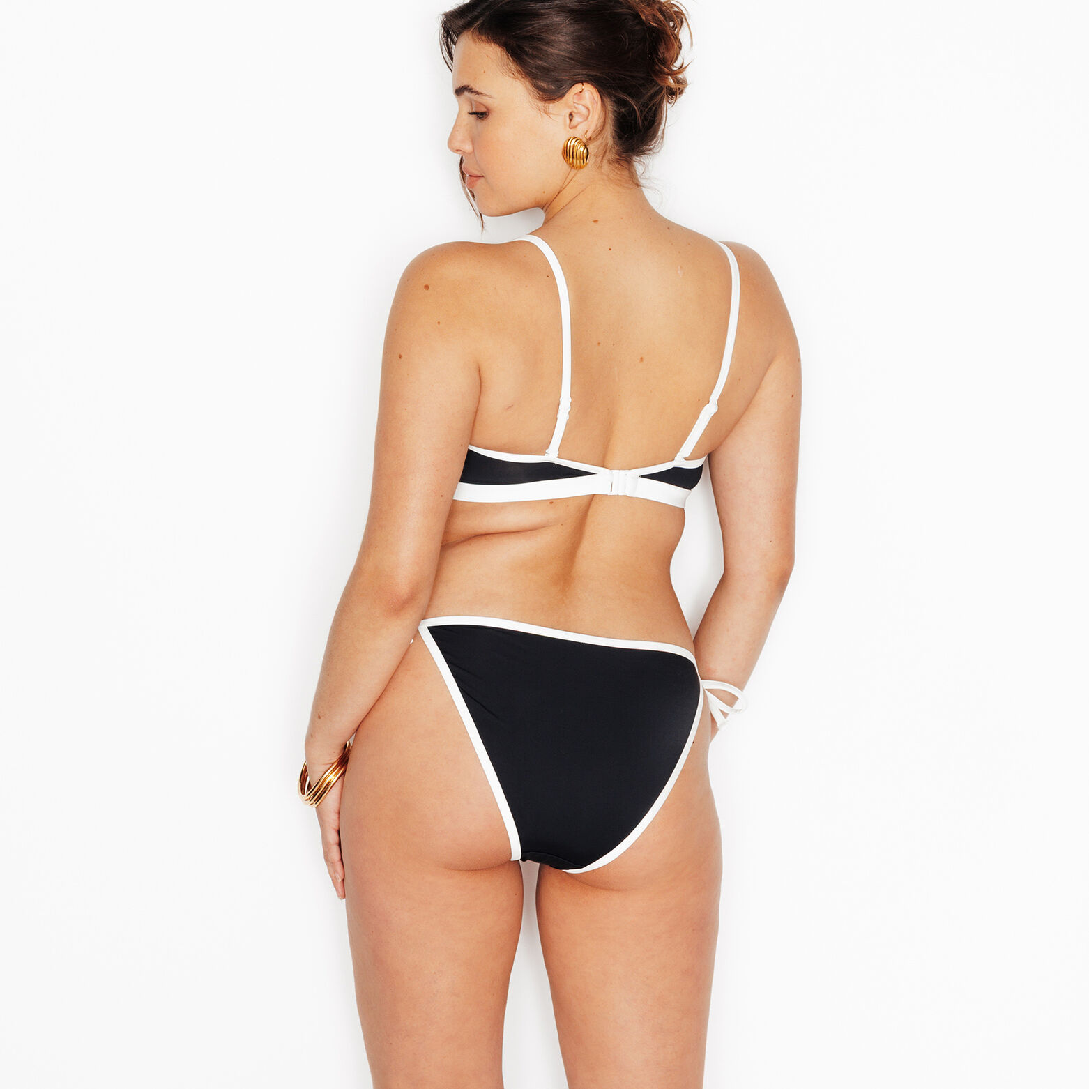 NOELI Maillot de bain culotte midi NOIR