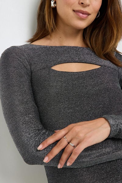 BODY BRASSIERE INTEGREE GRIS CLAIR