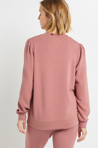 SWEAT VISCOSE ROSE