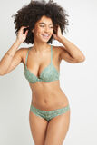 BERRIE TANGA DENTELLE RECYCLEE Vert clair