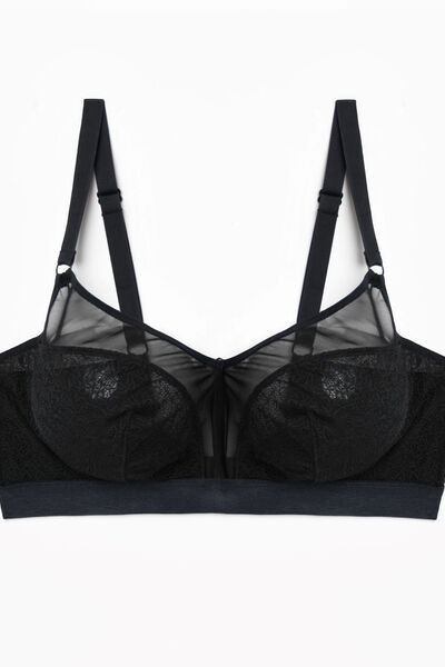 AMELIA SOUTIEN-GORGE SANS ARMATURES NOIR