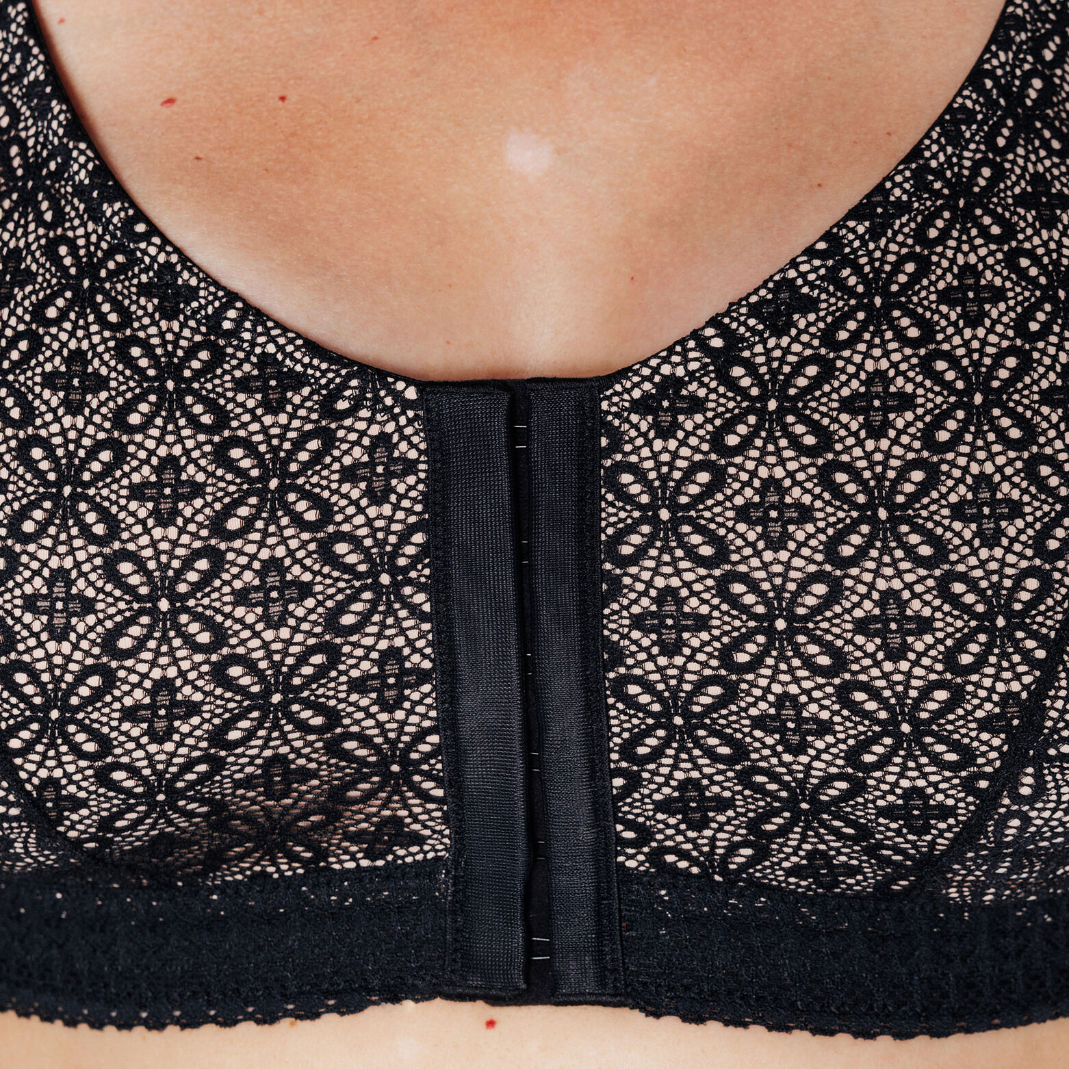 SWEET Soutien-gorge Post op&eacute;ratoire Brassi&egrave;re NOIR
