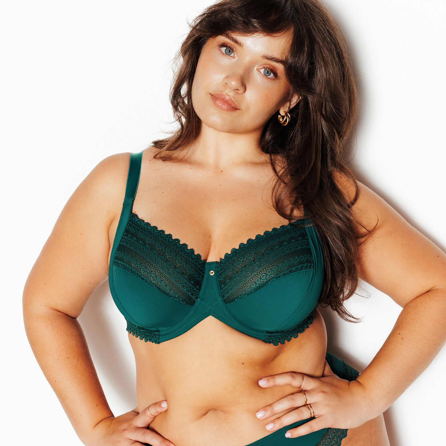 DOUCE SOUTIEN-GORGE GRANDE TAILLE VERT