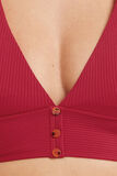 LOTUS MAILLOT DE BAIN TRIANGLE ROUGE