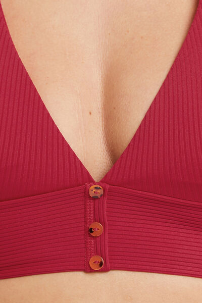 MAILLOT DE BAIN TRIANGLE ROUGE